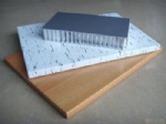 Aluminium honeycomb veneer